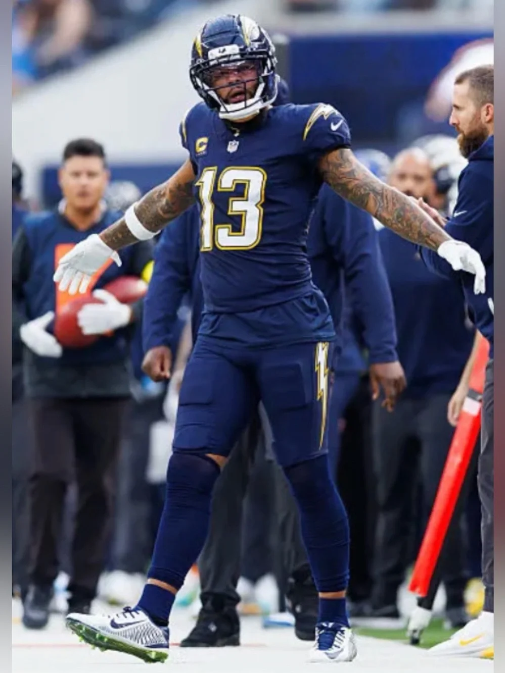 Keenan Allen San Diego/Los Angeles Chargers Nike On Field Football Jersey